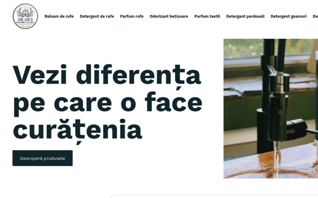 Magazin online De Aici Pentru Acasă